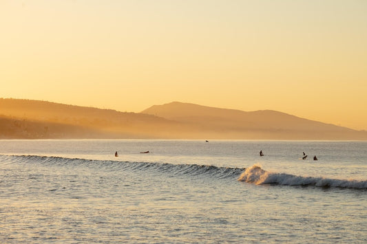California Surf Print – Ocean Wave Photography, Coastal Wall Art